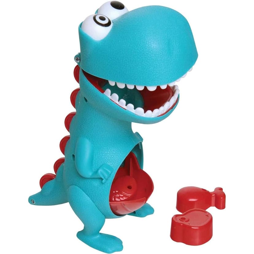**Brinquedo para Bebe Dino Papa Tudo com Acessórios Elka Multicor**